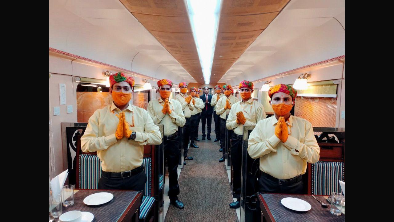 After seers object to waiters' saffron attire on board Ramayan Express, IRCTC changes uniform